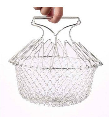 Expandable Chef Basket Kitchen Colander